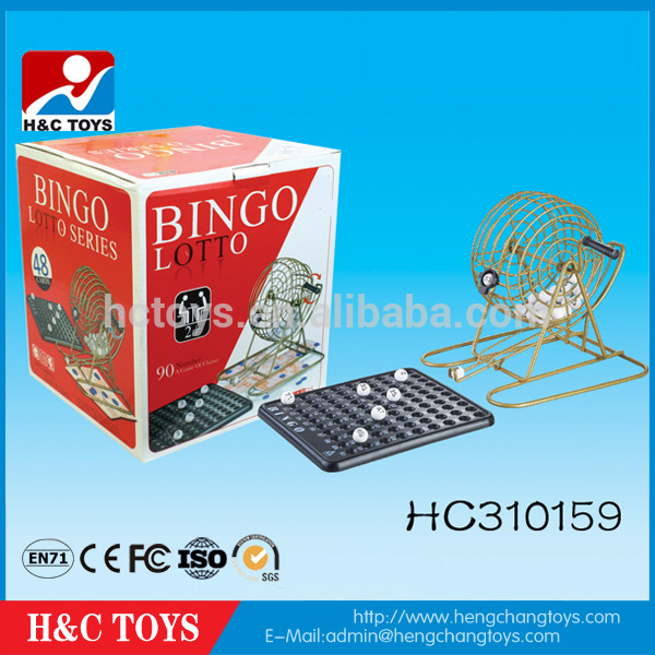 ホット販売おもちゃビンゴ宝くじゲームで48カード、90番号HC310159-ビンゴ問屋・仕入れ・卸・卸売り
