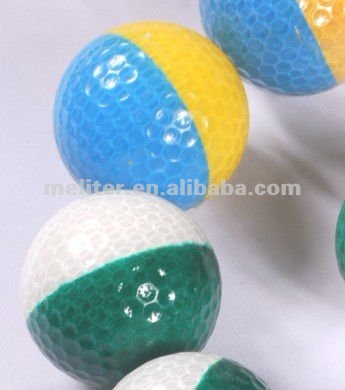 2色塗装中国工場ゴルフ練習場ボール-ゴルフボール問屋・仕入れ・卸・卸売り
