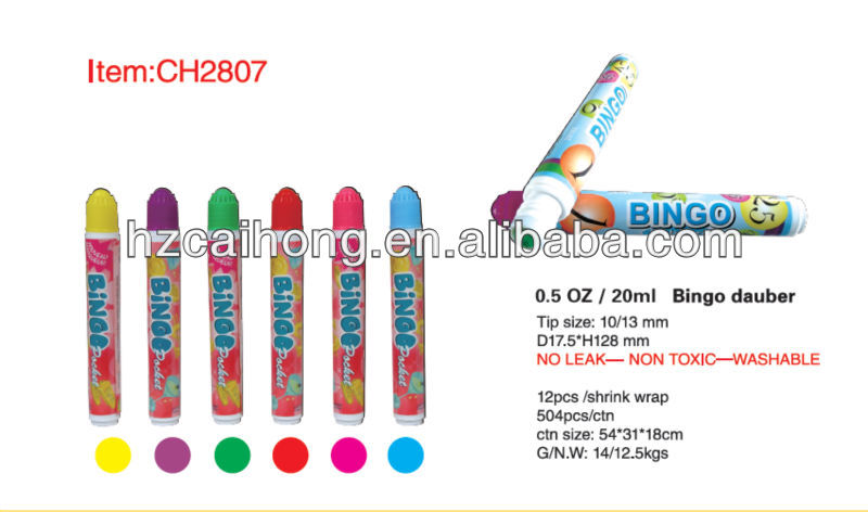 安いミニ20mlビンゴインク塗る人のために使用しch-2807ビンゴゲーム-ビンゴ問屋・仕入れ・卸・卸売り