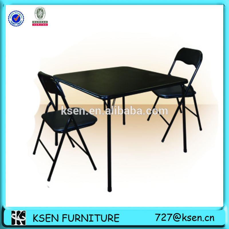 折り畳み式の正方形kc-tc9ブリッジテーブルと椅子のセット-カジノテーブル問屋・仕入れ・卸・卸売り