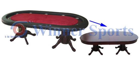 火かき棒のテーブルまたはカード表か賭博台-カジノテーブル問屋・仕入れ・卸・卸売り