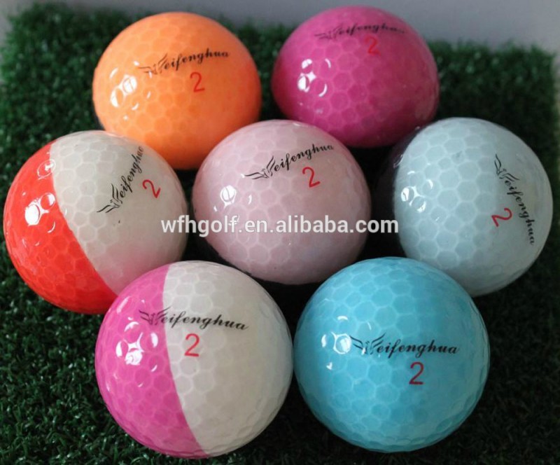 ソフト距離の世界的な色のついたゴルフボール-その他ゴルフ用品問屋・仕入れ・卸・卸売り