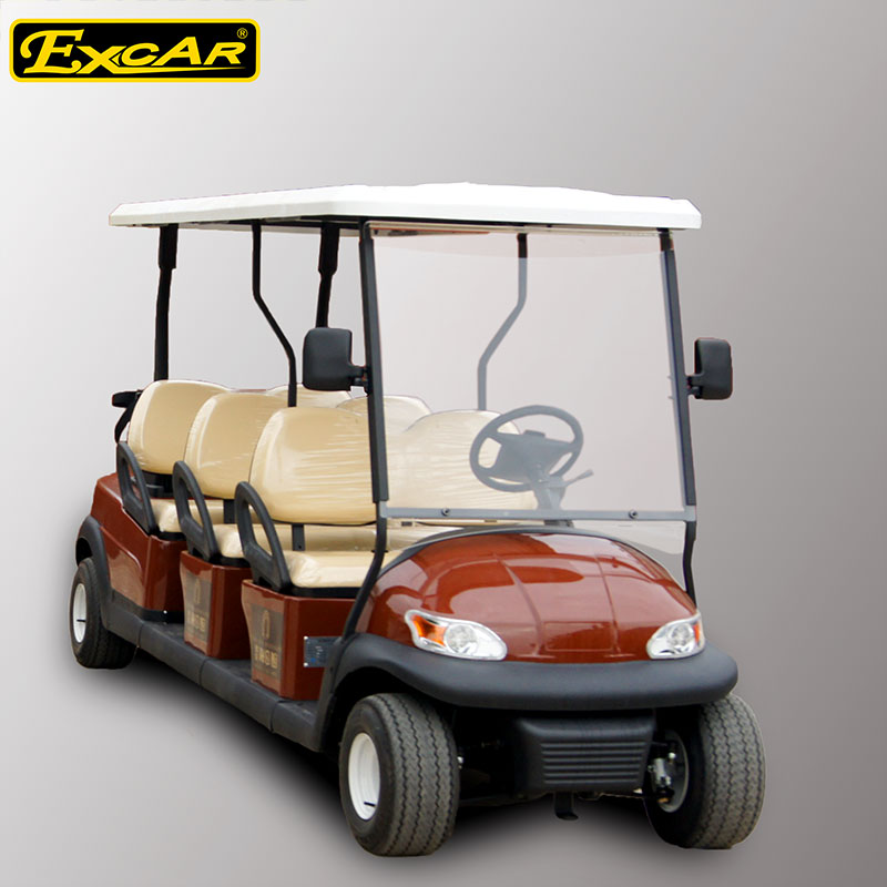 6席48 ボルト電動ゴルフ カート用販売、 ストリート法的電気自動車、 電気遊覧車-ゴルフカート問屋・仕入れ・卸・卸売り