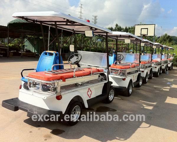2席安い電気救急車カート用販売A1M2から中国excar-ゴルフカート問屋・仕入れ・卸・卸売り