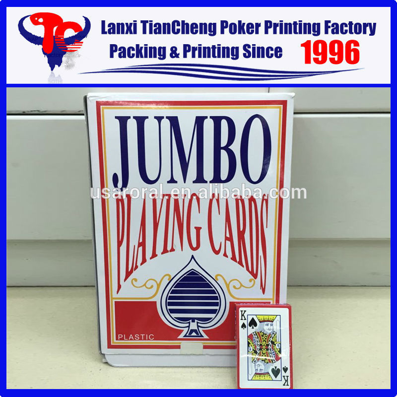 高品質カスタム シングル ポーカー セット カード ゲーム a4 サイズ ジャンボ カスタマイズ さ れ た紙トランプ印刷-トランプ類問屋・仕入れ・卸・卸売り