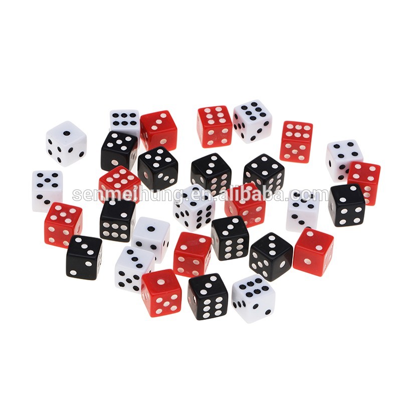 不透明シックス両面スポットサイコロ、 サイズ16ミリメートル- d6 rpgのゲームサイコロ-問屋・仕入れ・卸・卸売り
