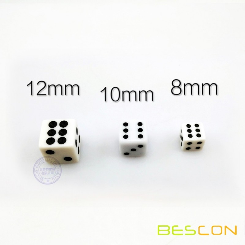 高品質の卸売8mmの小さなサイズのアクリルサイコロ、 10mm、 12mm-サイコロ問屋・仕入れ・卸・卸売り