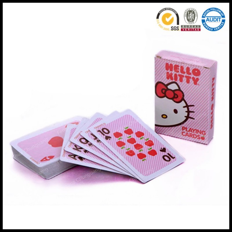 紙& プラスチック広告ポーカー カード カスタム ロゴ トランプ-問屋・仕入れ・卸・卸売り