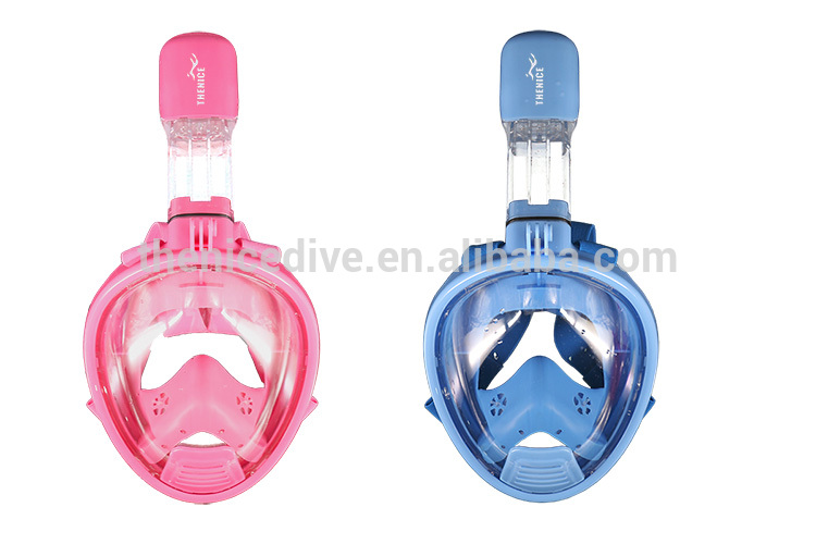 キッズフルフェイスヘルメットシュノーケリングマスク水泳マスクで行くプロマウント-ダイビングマスク問屋・仕入れ・卸・卸売り