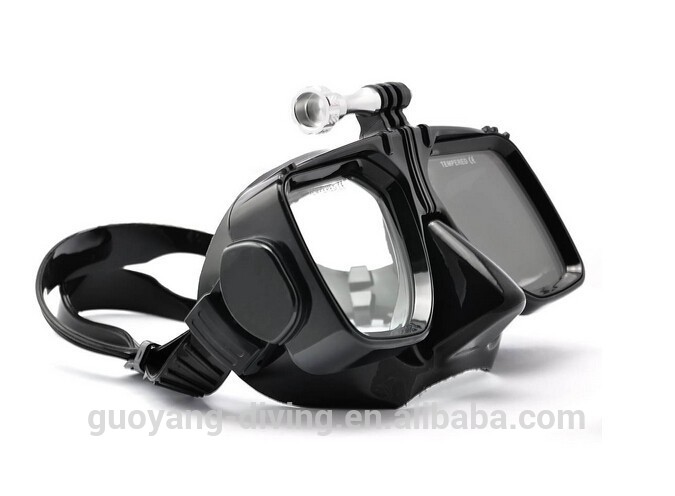 水中カメラのマスク黒/ダイビングマスクカメラマウント/ＧＯＰＲＯmaskm271-caスキューバダイビングのカメラ-ダイビングマスク問屋・仕入れ・卸・卸売り