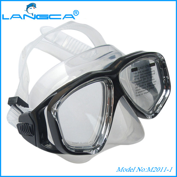 ダイビングマスクスキューバm2011処方水泳のためのレンズがついsnorkle-ダイビングマスク問屋・仕入れ・卸・卸売り