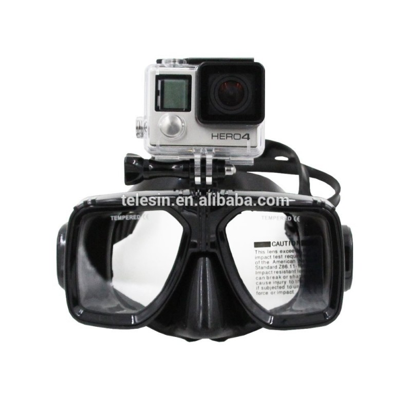 Telesin プロフェッショナル水中強化ガラスダイビングマスク用囲碁プロ hero3 + と hero4-ダイビングマスク問屋・仕入れ・卸・卸売り