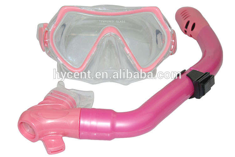 ジュニア/子供シュノーケリング機器スポーツ水強化ガラスフルフェイスシリコンスキューバダイビングマスク-ダイビングマスク問屋・仕入れ・卸・卸売り