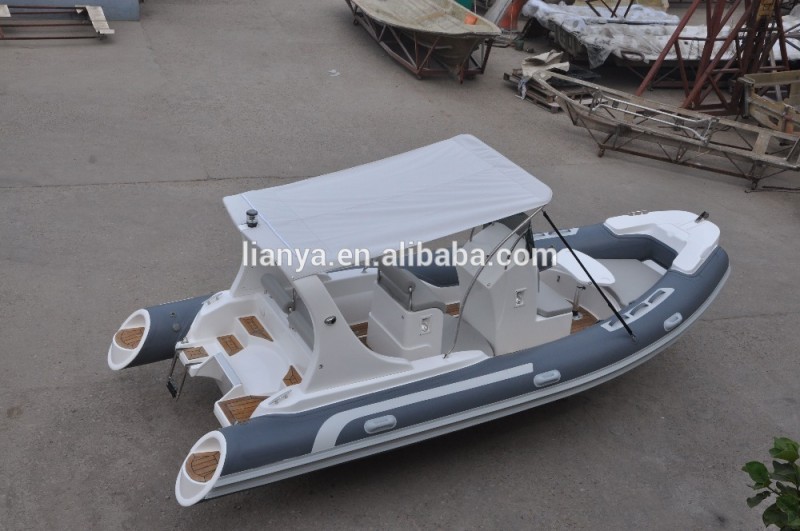新しいスタイルliyafrp救助艇１７ft折りたたみスポーツレーシングタイプの肋骨のボート-レーシングボート問屋・仕入れ・卸・卸売り
