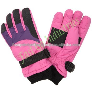 2015新しい- 生まれとピンクの美しいファッションスキー手袋のための冬のミトン-スキーグローブ問屋・仕入れ・卸・卸売り