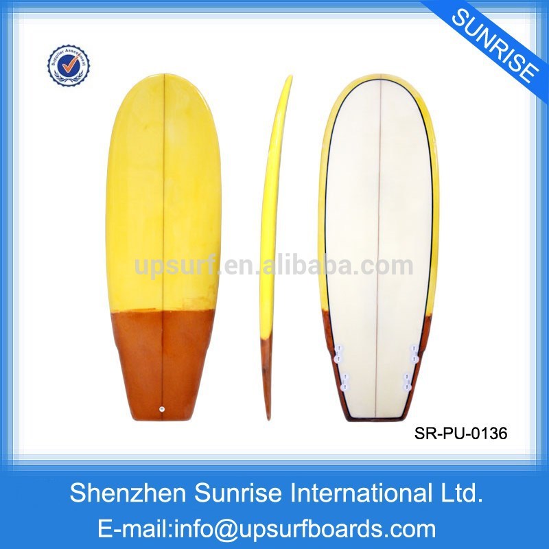 2014年良質のガラス繊維布puショートボードフォームのサーフボードは中国製-サーフィン問屋・仕入れ・卸・卸売り