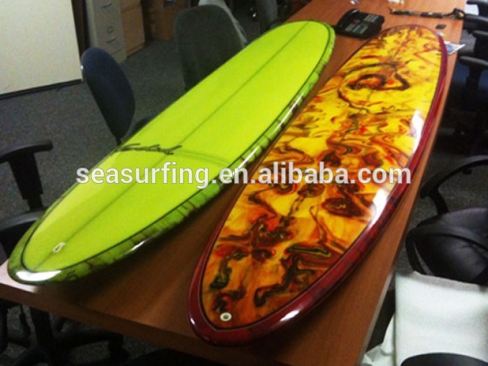高品質樹脂カラーロングサーフボード/長い樹脂色合いサーフボード-サーフィン問屋・仕入れ・卸・卸売り