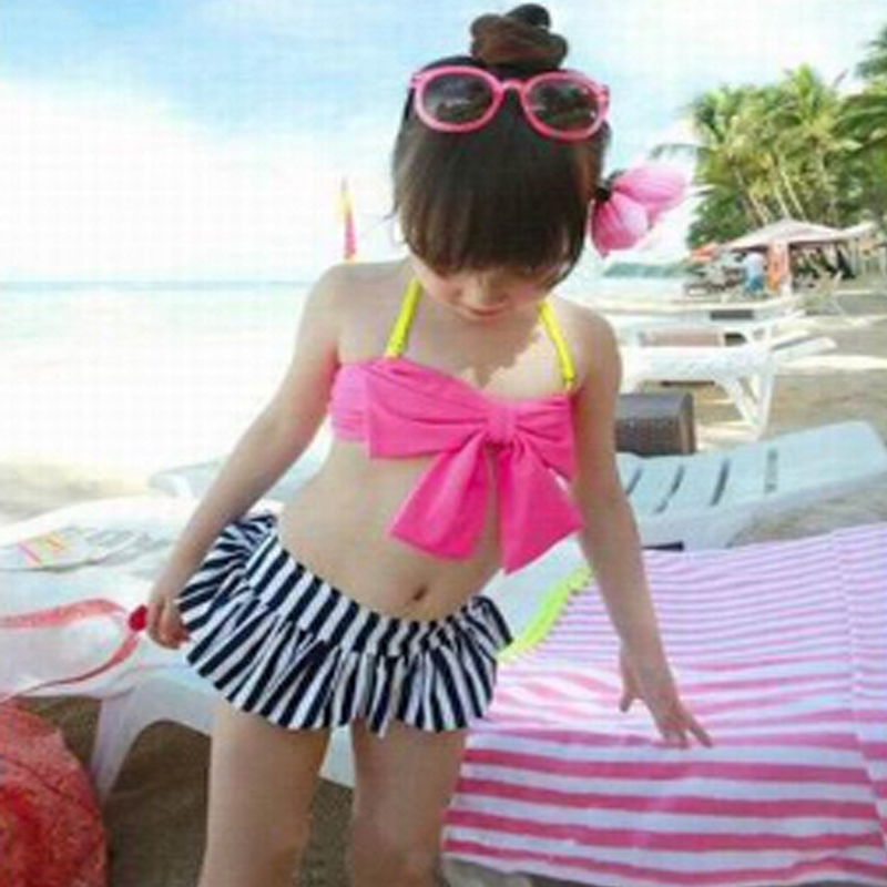 ファッションかわいい若い女の子ビーチウェア子供女の子ビキニキッズ水着セット-水着類問屋・仕入れ・卸・卸売り