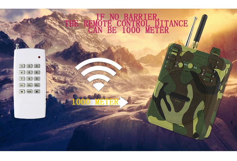 中国市場で新しいアイテム専門のスピーカー鳥の歌mp3プレイヤー鳥の呼び出し1000mリモコン-その他ハンティング用製品問屋・仕入れ・卸・卸売り