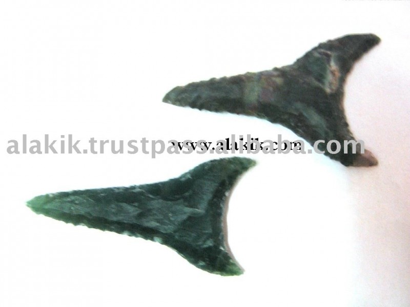 鮫の歯の形の矢じり-弓、矢問屋・仕入れ・卸・卸売り