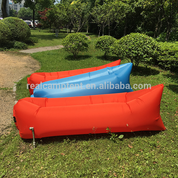 速いインフレータブル空気ラウンジソファベッドlamzacたまり場空気睡眠ベッド-寝袋問屋・仕入れ・卸・卸売り