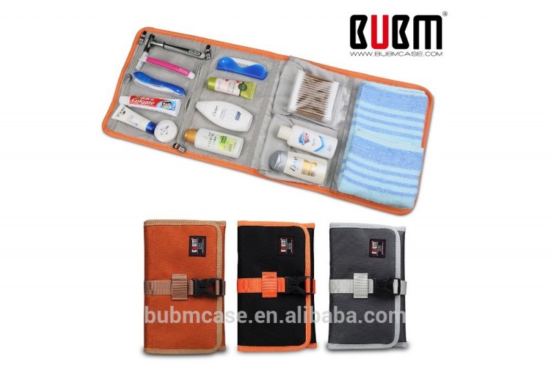 Bubm2016シェービングトラベルキットメンズ化粧品袋/ウォッシュバッグ旅行/屋外旅行商品畳む旅行キャンプロール袋をぶら下げ-トラベルバッグ問屋・仕入れ・卸・卸売り