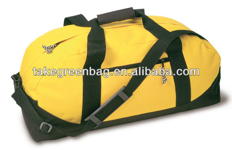 ファッション黄色のポリエステルスポーツジムバッグ-トラベルバッグ問屋・仕入れ・卸・卸売り