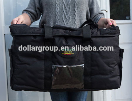 大規模な究極の絶縁キャリーバッグサーマルフードケータリングバッグ- 黒-クーラーバッグ問屋・仕入れ・卸・卸売り