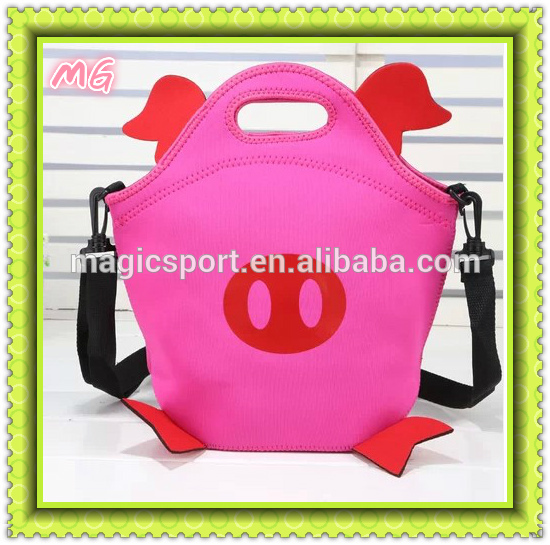 2014 new fashion animal neoprene kid lunch bag-クーラーバッグ問屋・仕入れ・卸・卸売り