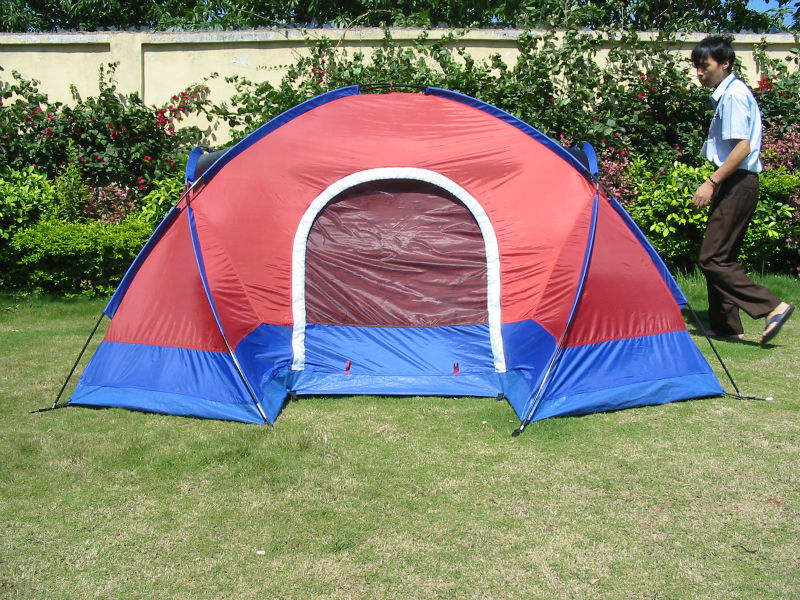 新しい良い品質二重層2014年2人のアルミ屋外のキャンプテント-テント問屋・仕入れ・卸・卸売り