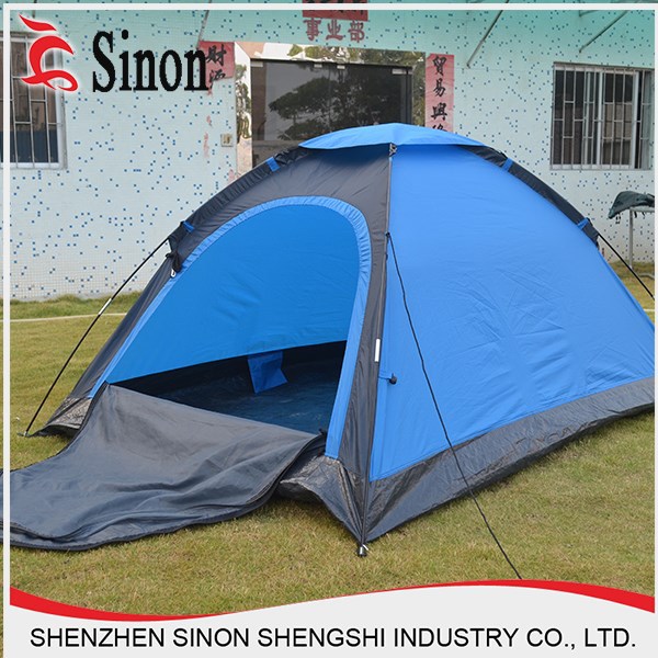 シンプルで実用的な屋外テント二重層テントキャンプ200*150*1104人用テント-テント問屋・仕入れ・卸・卸売り
