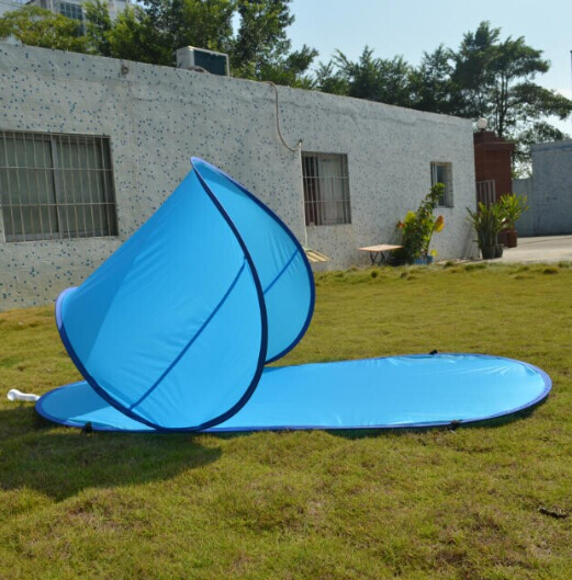 安い小さな空青い防水簡単に折り畳み式キャンプビーチテント-テント問屋・仕入れ・卸・卸売り