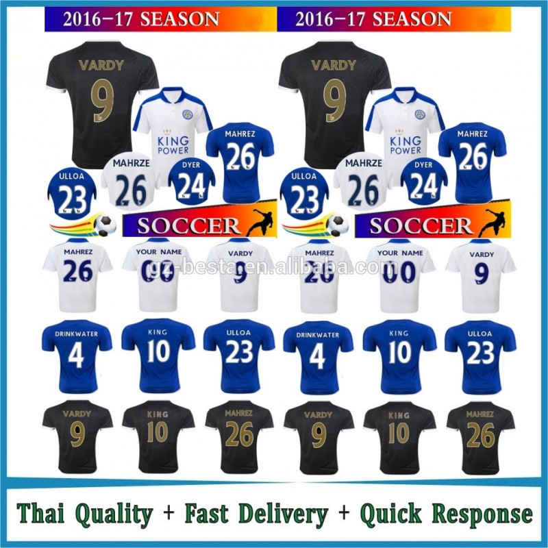 2015/2016レスター市サッカークラブサッカーユニフォーム、格安サッカーユニフォーム、カスタムサッカーシャツ-サッカーウェア問屋・仕入れ・卸・卸売り