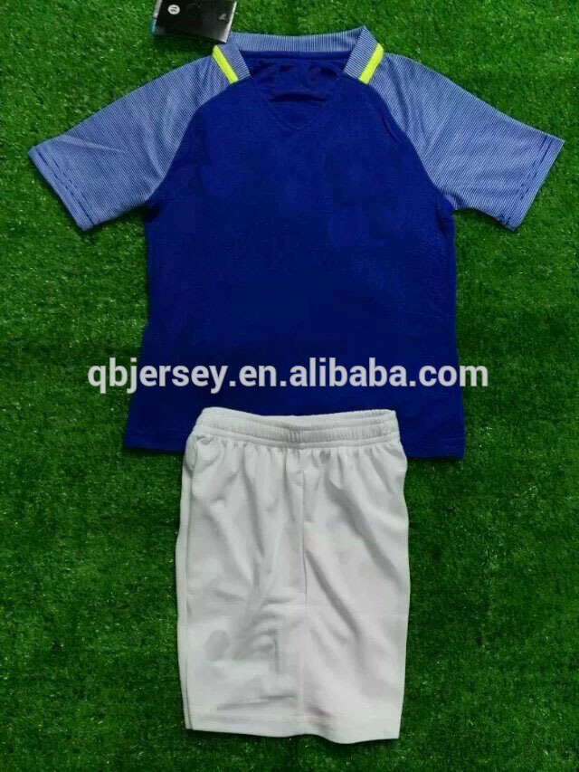 2016新しいデザインブラジル離れ子供サッカーアパレル、を最高品質子供服-サッカーウェア問屋・仕入れ・卸・卸売り
