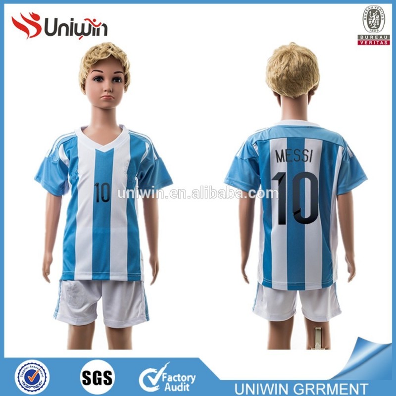 安い2015/2016スポーツユニフォームデザインの子供たち-サッカーウェア問屋・仕入れ・卸・卸売り
