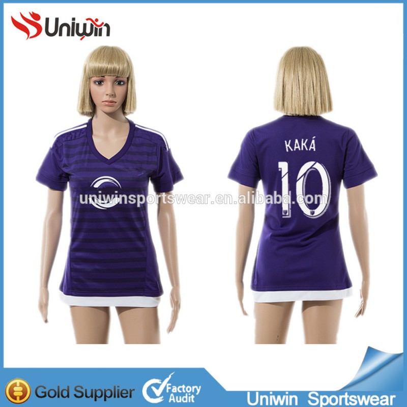 暑い季節15から16オーランドシティジャージーサッカー女子-サッカーウェア問屋・仕入れ・卸・卸売り