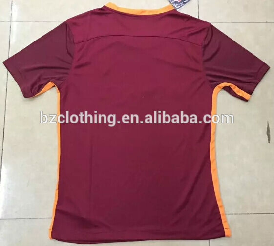 2015-2016 roma最高タイ品質サッカーユニフォーム-サッカーウェア問屋・仕入れ・卸・卸売り
