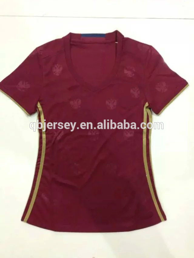女性サッカーユニフォーム卸売から中国/ロシアサッカーチームスポーツウェアキット用彼女-サッカーウェア問屋・仕入れ・卸・卸売り