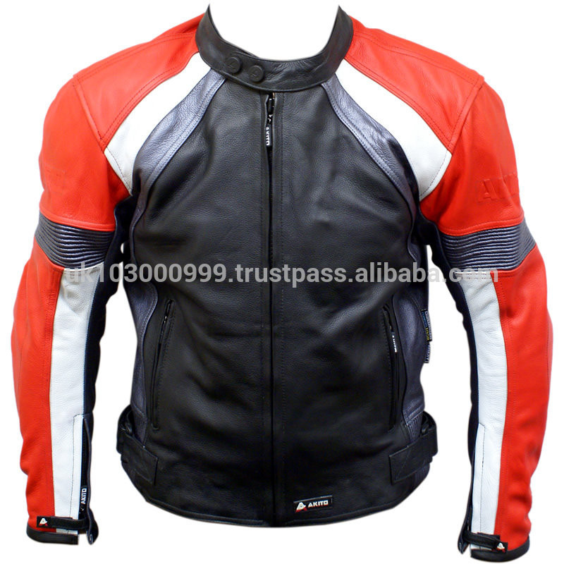 Dg-3003革オートバイのレースのジャケット-バイクウェア問屋・仕入れ・卸・卸売り
