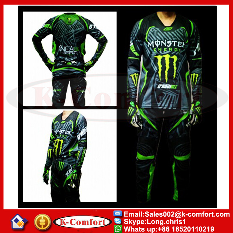 Kcm1704jersey+pantsレースモトバイクジャージモトクロススーツ衣類のセットのtシャツをズボンのクロスカントリーレーシング-バイクウェア問屋・仕入れ・卸・卸売り