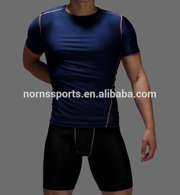ホット販売カスタムの男性の圧縮スポーツウェア-その他スポーツウェア問屋・仕入れ・卸・卸売り