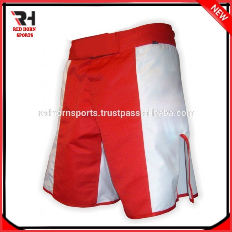 100%ポリエステル(インポートファブリック) mmaショートでニット弾性ベルト-武道、格闘技用ウェア問屋・仕入れ・卸・卸売り
