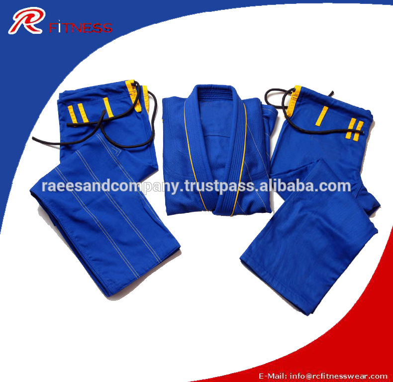 Bjj制服ブラジリアン柔術王bjj gi 100%コットン高品質リップストップ柔術-武道、格闘技用ウェア問屋・仕入れ・卸・卸売り