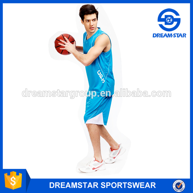 グレードバスケットボールジャージ制服デザインカラーブルー用青年-バスケットボールウェア問屋・仕入れ・卸・卸売り
