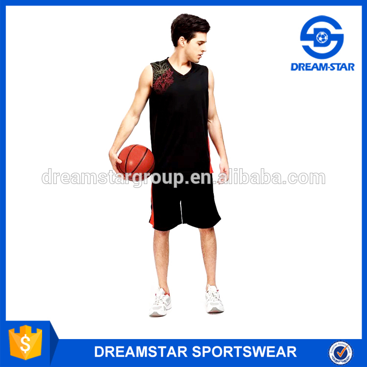 カスタム低価格良い品質ブラックバスケットボール着用-バスケットボールウェア問屋・仕入れ・卸・卸売り