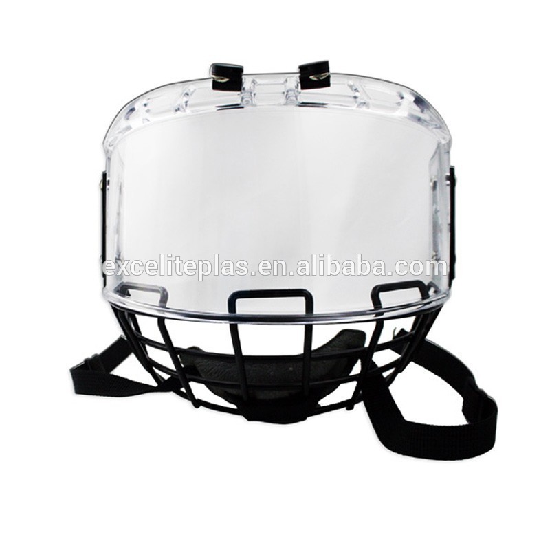 ホッケーバイザー、アイスホッケーバイザー付きce免許を取得-ヘルメット問屋・仕入れ・卸・卸売り