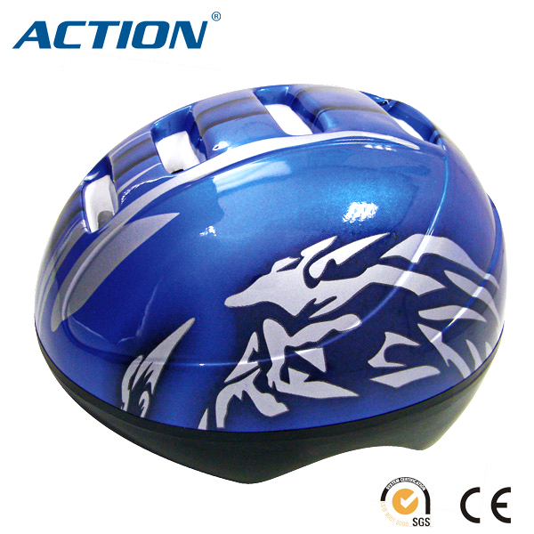 ブルー カバー アウト-金型pvc シェル子供の自転車ヘルメット eps素材-ヘルメット問屋・仕入れ・卸・卸売り