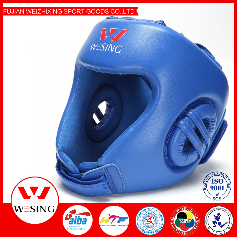 をwesingキックボクシングヘッドガード三田ヘッドガード用トレーニング、強い保護-ヘルメット問屋・仕入れ・卸・卸売り