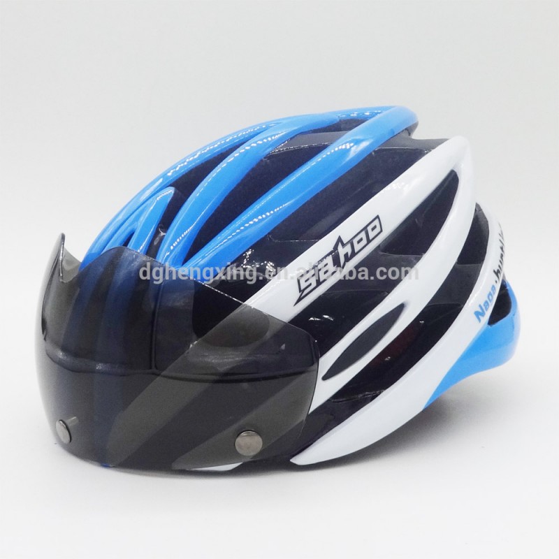 サイクルの道路付きヘルメットv-107眼鏡クールヘルメット-ヘルメット問屋・仕入れ・卸・卸売り