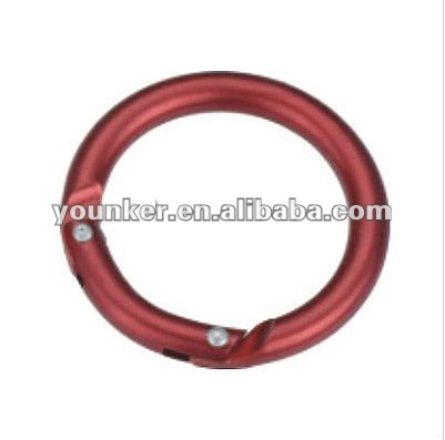 円形の定形アルミニウムCarabiner-その他スポーツ安全用品問屋・仕入れ・卸・卸売り